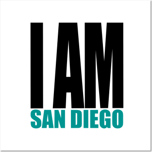 I am San Diego Posters and Art